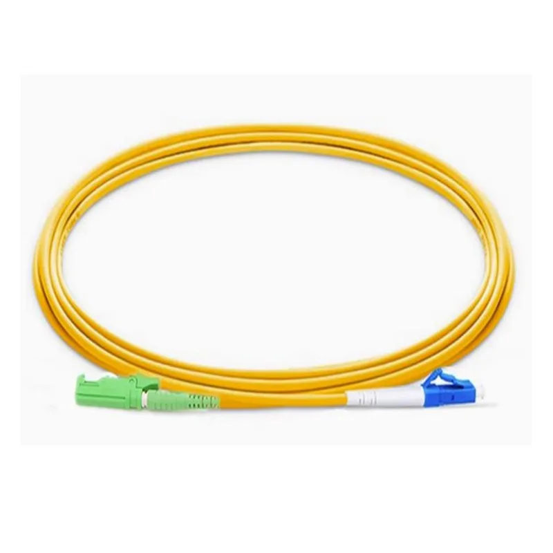 3-мм круглы кабельны E2000/APC- LC/UPC шнуры патча